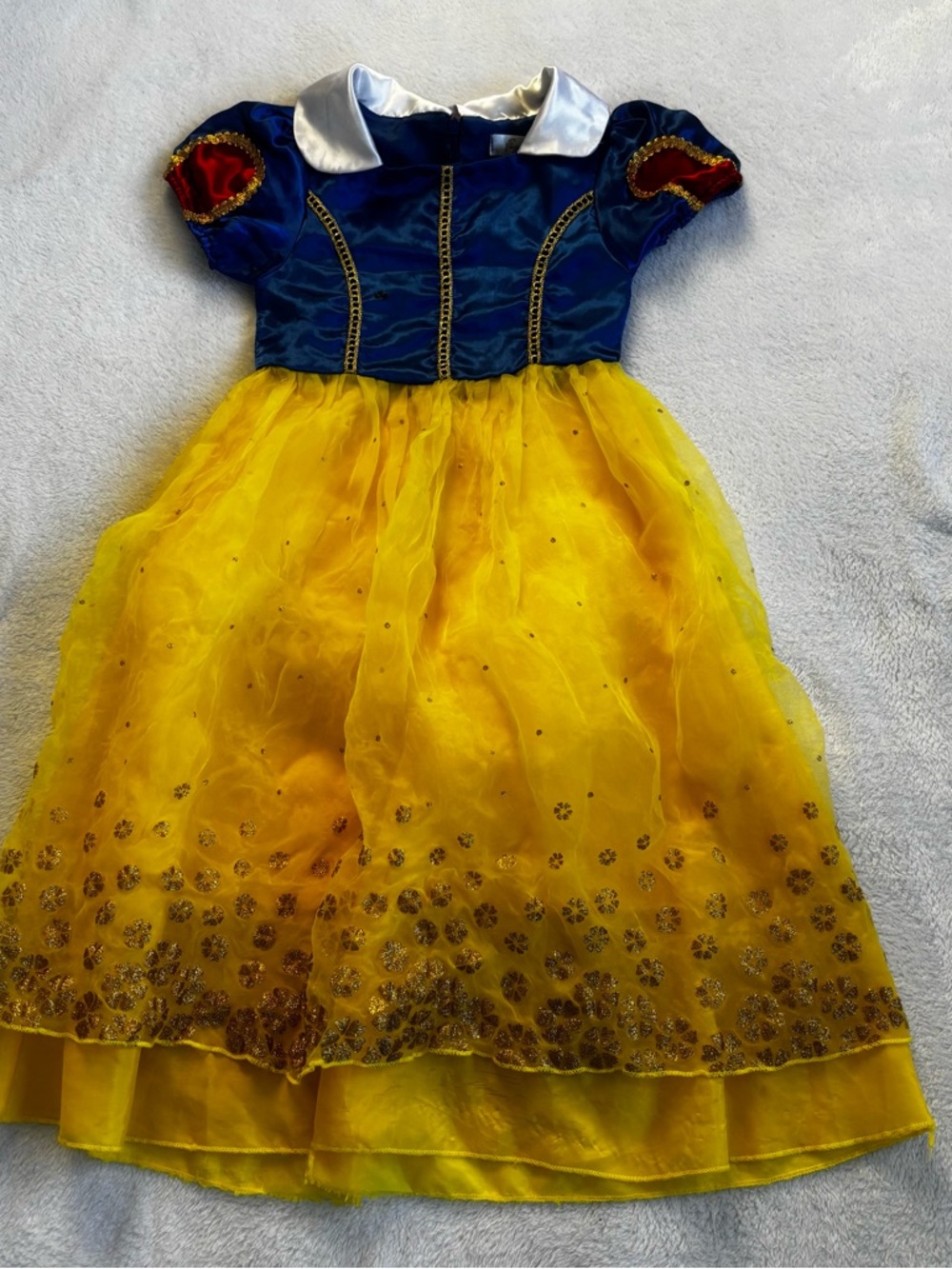 Classic Girls Snow White Princess Dress Costume – Size 110 (Approx. 4-5T) - Picture 8 of 8